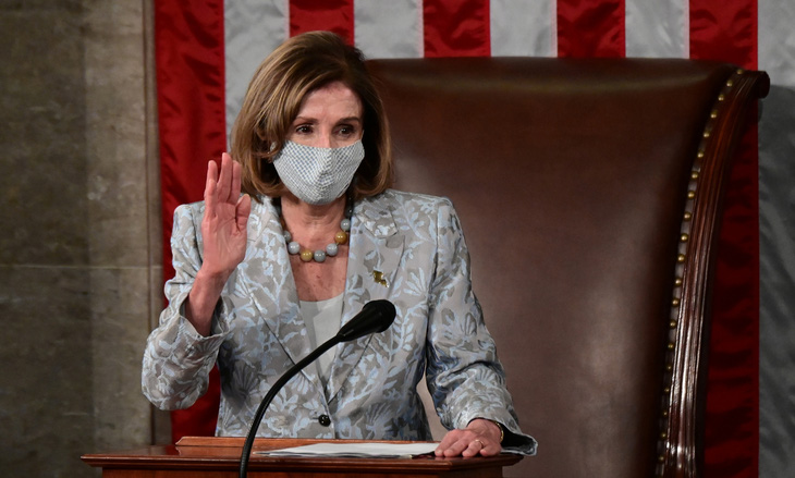 Bà Nancy Pelosi tiếp tục là chủ tịch Hạ viện Mỹ, Thượng viện chờ cuộc bầu cử ở Georgia - Ảnh 1.