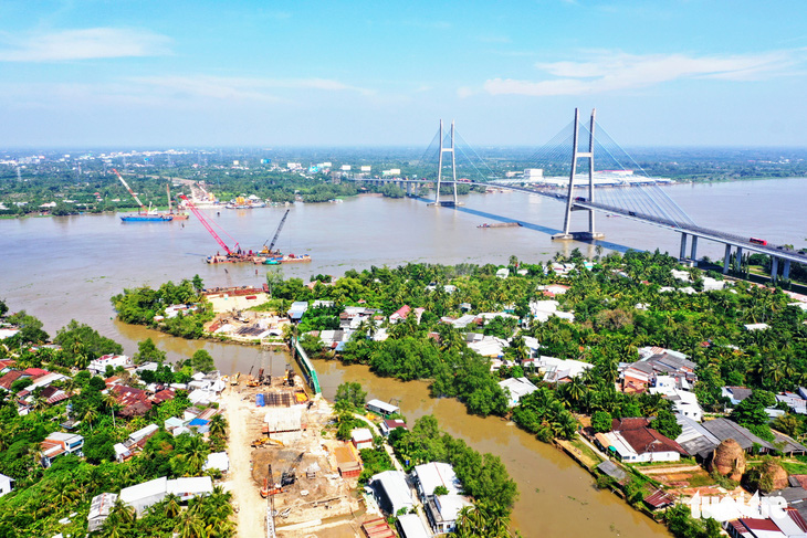 Thủ tướng yêu cầu đẩy nhanh xây cầu Mỹ Thuận 2, kịp thông tuyến cao tốc TP.HCM - Cần Thơ - Ảnh 10.