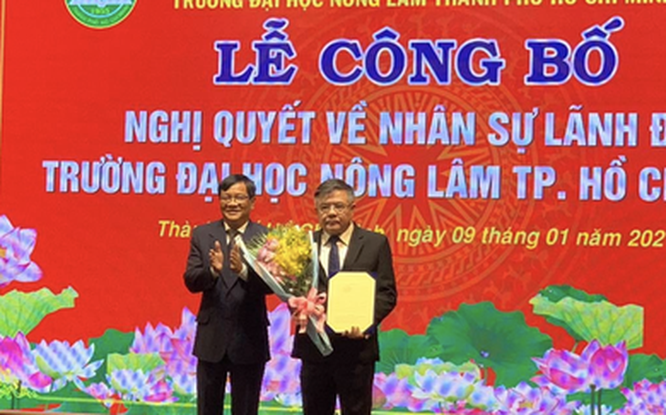 PGS.TS Huỳnh Thanh Hùng làm quyền hiệu trưởng ĐH Nông lâm TP.HCM