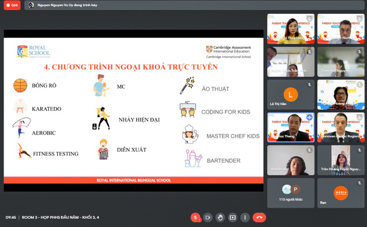 Buổi họp phụ huynh đặc biệt: Trực tuyến nhưng vẫn thân tình và hiệu quả - Ảnh 4.