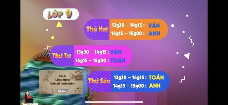 TP.HCM: Học sinh lớp 6 và lớp 9 có thể học trên truyền hình từ ngày mai - Ảnh 2.