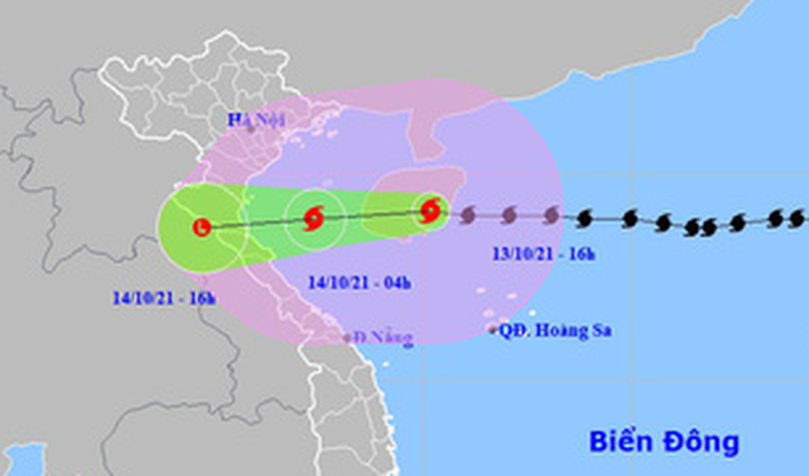 Bão số 8 đi vào đảo Hải Nam, Bạch Long Vĩ gió giật cấp 9 - Ảnh 1.