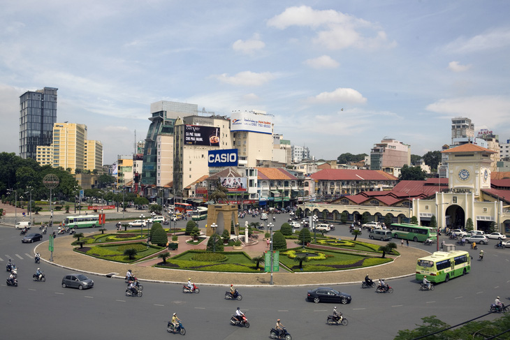 Sài Gòn - vòng xoay ký ức - Kỳ 5: Bùng binh Bến Thành và phố cổ trăm năm - Ảnh 2.