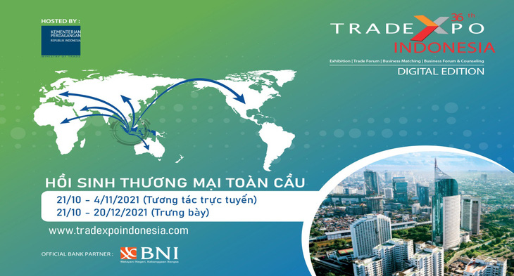 Triển lãm thương mại lớn nhất Indonesia phiên bản số: The 36th Trade Expo Indonesia digital edition - Ảnh 1.