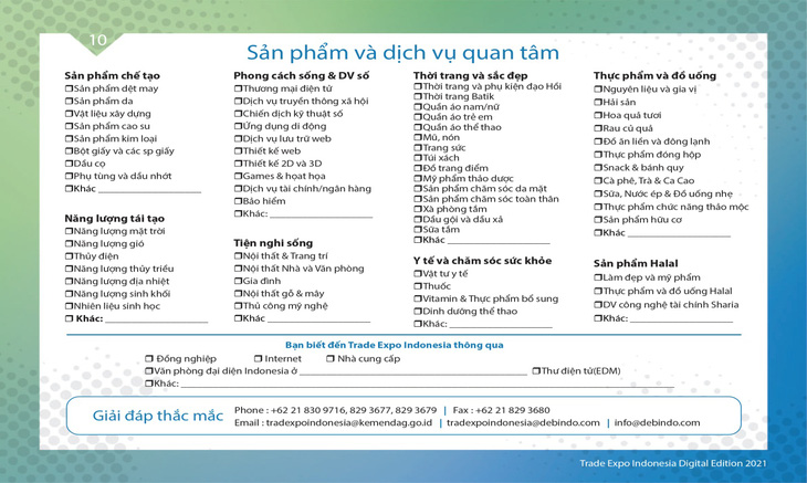 Triển lãm thương mại lớn nhất Indonesia phiên bản số: The 36th Trade Expo Indonesia digital edition - Ảnh 4.