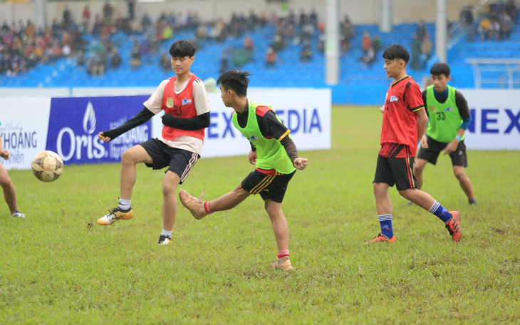 Sôi động chương trình tuyển chọn tài năng trẻ của Hòa Bình FC