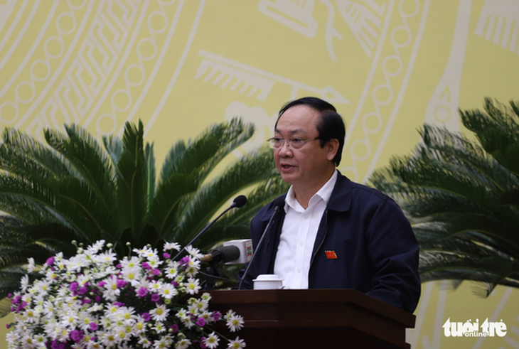 Cảnh cáo ông Nguyễn Thế Hùng, nguyên phó chủ tịch UBND TP Hà Nội - Ảnh 1.