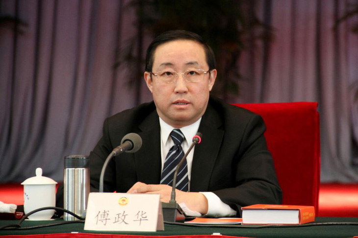 Trung Quốc điều tra cựu bộ trưởng tư pháp Phó Chính Hoa - Ảnh 1.