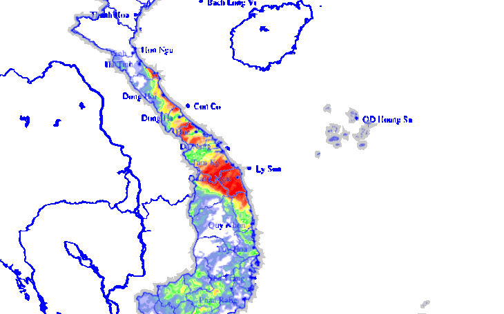 Miền Trung có 2-3 đợt mưa rất lớn, kèm theo cả bão trong 10 ngày tới