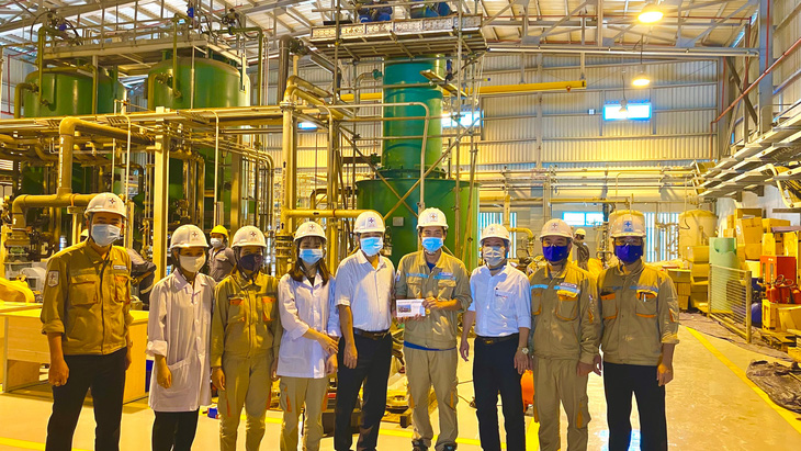 Công đoàn Nhà máy Nhiệt điện Vĩnh Tân 4 thăm CBNLĐ đại tu Tổ máy S2 - Ảnh 4.