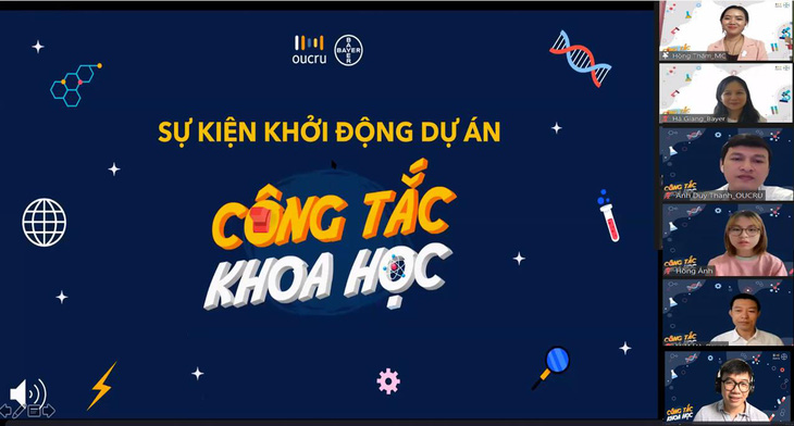 Bayer cùng OUCRU ra mắt nền tảng giáo dục khoa học trực tuyến - Ảnh 1.