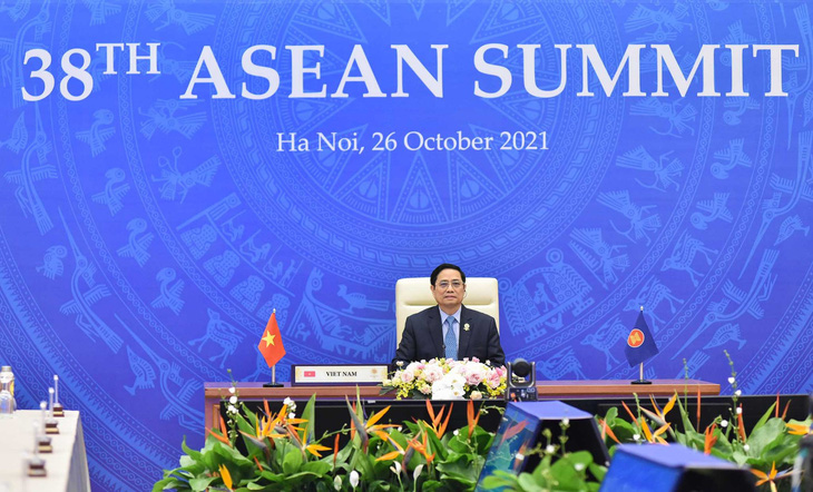Thủ tướng Phạm Minh Chính phát biểu tại Hội nghị cấp cao ASEAN - Ảnh 1.