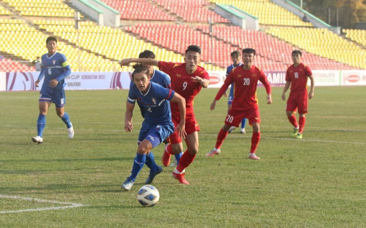 U23 Việt Nam thắng vất vả Đài Loan 1-0 ở vòng loại Giải U23 châu Á 2022