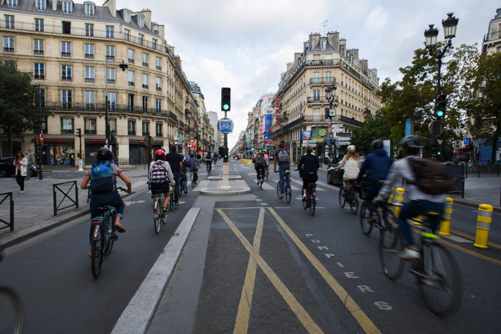 Kế hoạch biến Paris thành thành phố xe đạp - Ảnh 1.