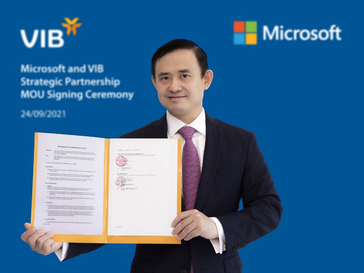 VIB hợp tác Microsoft tạo bứt phá tốc độ dịch vụ và đổi mới sáng tạo - Ảnh 1.