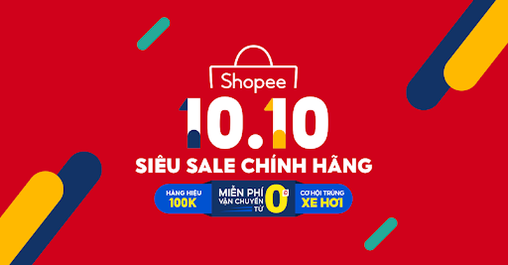Nhiều ưu đãi độc quyền trên Shopee Mall nhân 10.10 Siêu Sale Chính Hãng - Ảnh 1.