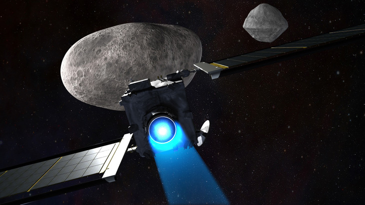 Dùng tàu vũ trụ rẻ tiền đâm vào tiểu hành tinh có thể va chạm Trái đất - Ảnh 1.