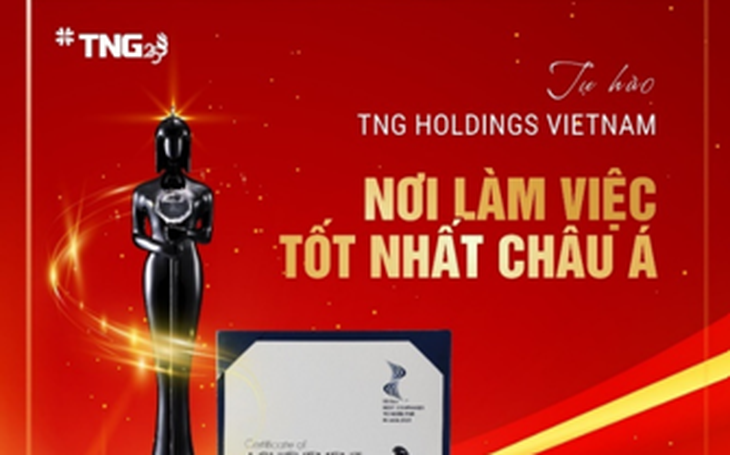 TNG Holdings Vietnam đạt giải thưởng ‘Nơi làm việc tốt nhất châu Á 2021’