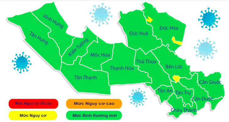 Toàn bộ 15 huyện, thị xã, thành phố tại Long An đã hóa vùng xanh - Ảnh 1.