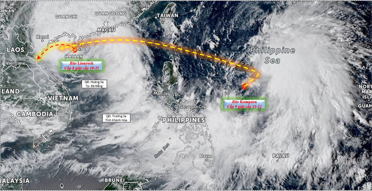 Chiều tối mai, bão số 7 đổ bộ vào đất liền, Hà Nội có gió giật cấp 6-7 - Ảnh 1.