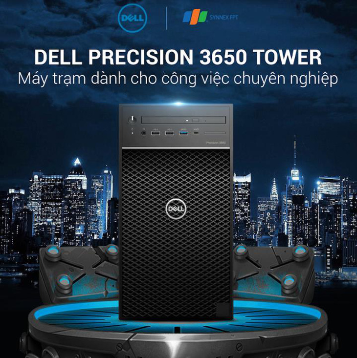 Cỗ máy kiếm tiền Dell Precision 3650 Tower dân thiết kế không bỏ lỡ - Ảnh 1.