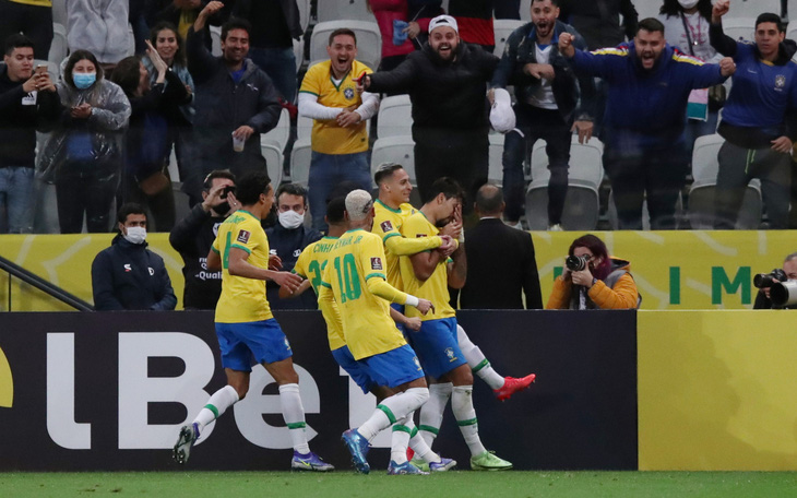 Brazil giành vé đầu tiên đến Qatar tham dự vòng chung kết World Cup 2022