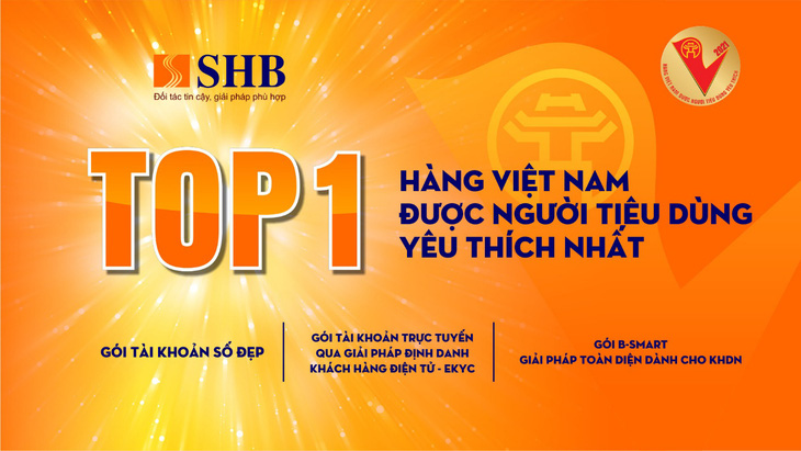 Nhiều sản phẩm SHB xuất sắc là Hàng Việt Nam được yêu thích nhất - Ảnh 1.