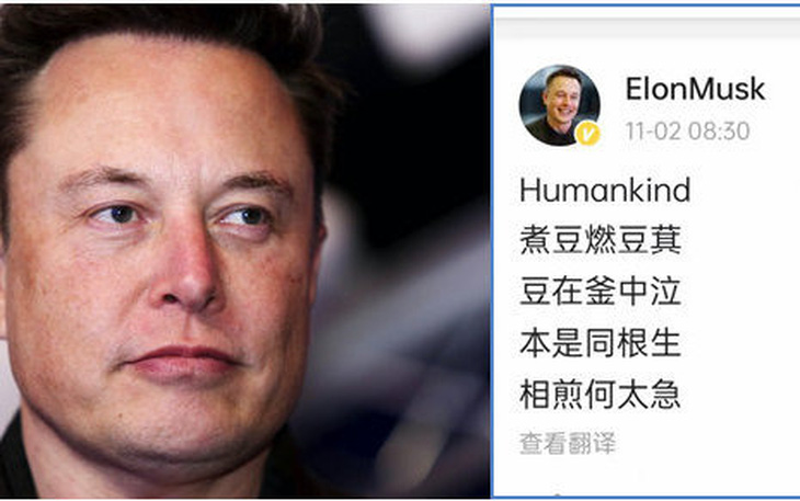 Tỉ phú Mỹ Elon Musk đăng 