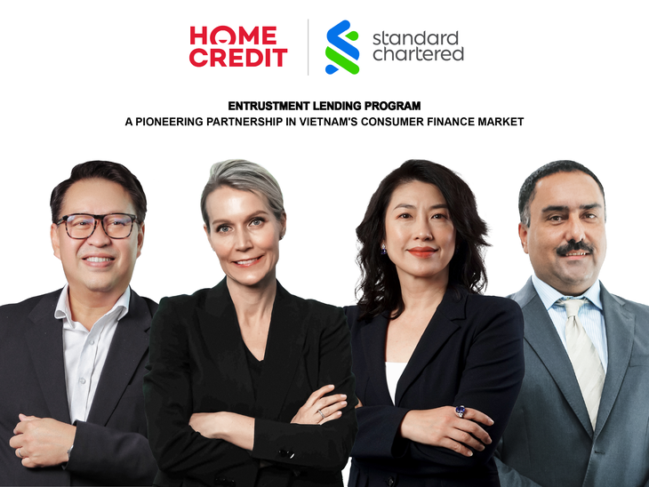 Home Credit và Standard Chartered hợp tác triển khai chương trình ủy thác cho vay - Ảnh 1.