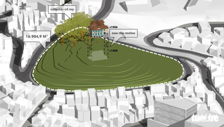 Hội Kiến trúc sư Việt Nam phản hồi vụ đồi Dinh: Tỉnh Lâm Đồng cần ứng xử phù hợp, tuân thủ pháp lý - Ảnh 1.