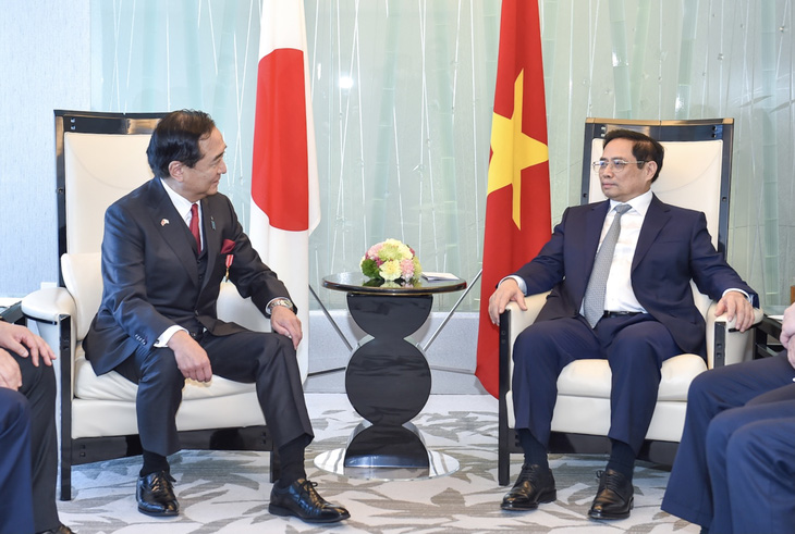 Thủ tướng Phạm Minh Chính gặp Bộ trưởng Quốc phòng Nhật Bản - Ảnh 2.