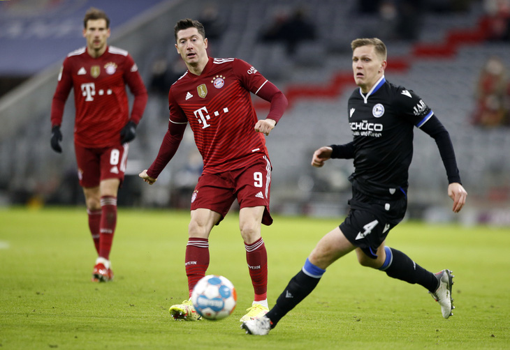 Sane tỏa sáng giúp Bayern thắng tối thiểu đội yếu Arminia - Ảnh 1.