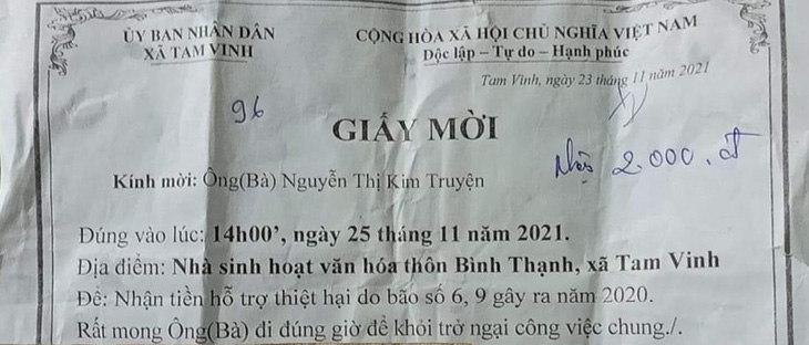 Hỗ trợ thiệt hại bão chỉ... 2.000 đồng: Yêu cầu kiểm điểm từ xã đến huyện - Ảnh 1.