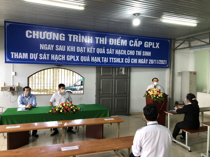 TP.HCM: Thí điểm cấp giấy phép lái xe ngay sau khi có kết quả sát hạch - Ảnh 1.