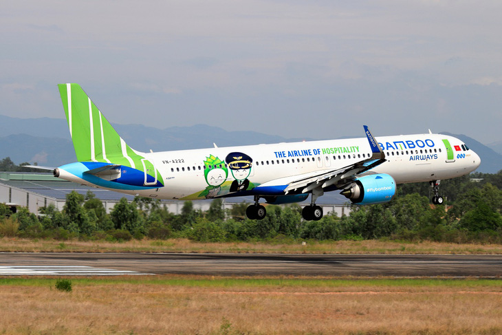 Bamboo Airways tiếp tục bay đúng giờ nhất trong 10 tháng năm 2021 - Ảnh 1.