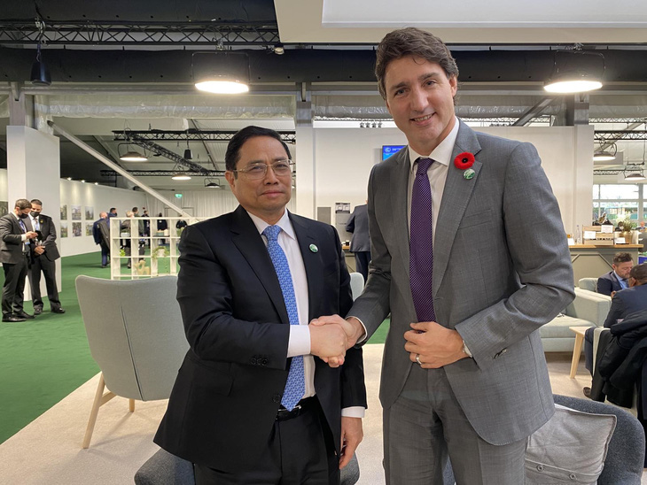 Thủ tướng Phạm Minh Chính gặp Thủ tướng Canada và lãnh đạo nhiều nước - Ảnh 1.
