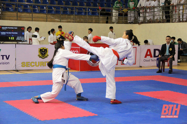 Giải vô địch karatedo quốc gia 2021 tại Thanh Hóa bị hủy giữa chừng vì COVID-19 - Ảnh 1.