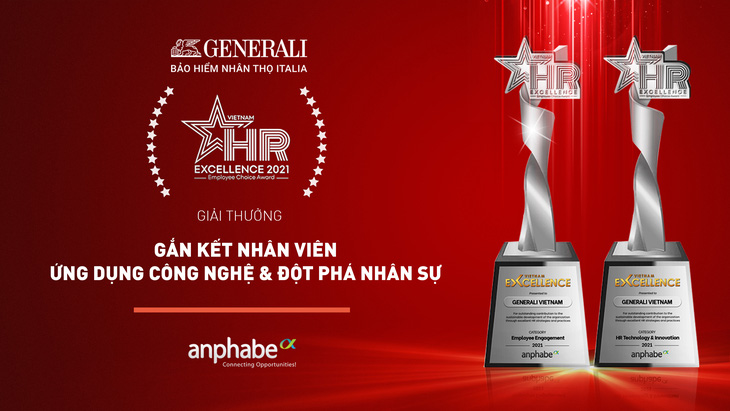 Generali khẳng định thương hiệu nhà tuyển dụng với hai giải thưởng Nhân Sự Xuất Sắc 2021 - Ảnh 1.