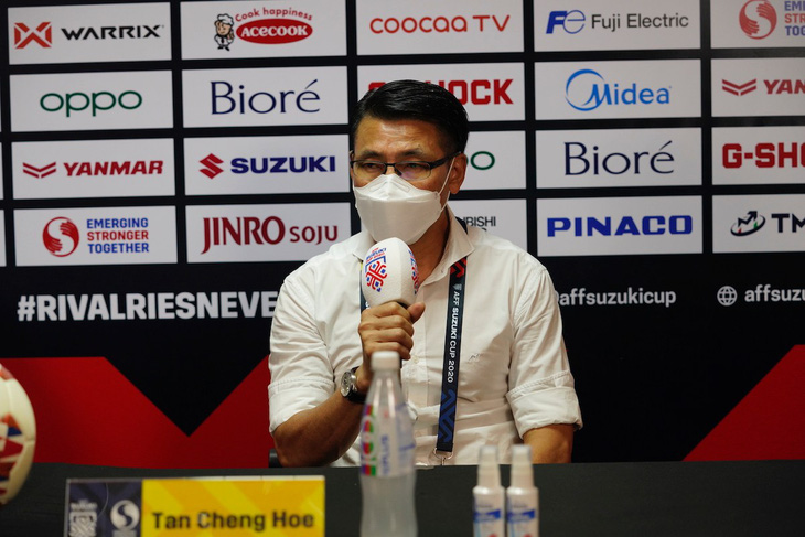 HLV Tan Cheng Hoe: Malaysia thua đội bóng mạnh hơn - Ảnh 1.