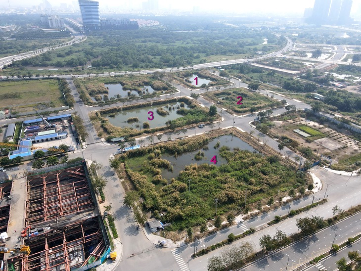 Nhiều lô đất vàng Thủ Thiêm sẵn sàng đấu giá - Ảnh 1.