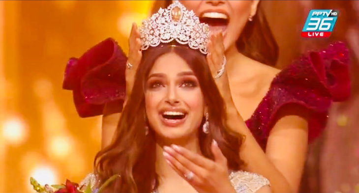 Người đẹp Ấn Độ đăng quang Hoa hậu hoàn vũ thế giới 2021 - Ảnh 1.