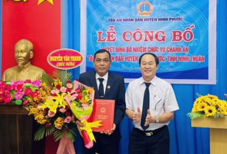 Trước khi tự tử, chánh án TAND huyện Ninh Phước điện thoại báo tin cho một đồng nghiệp - Ảnh 1.