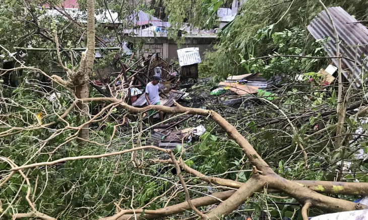 Ít nhất 21 người thiệt mạng vì bão Rai ở Philippines - Ảnh 1.