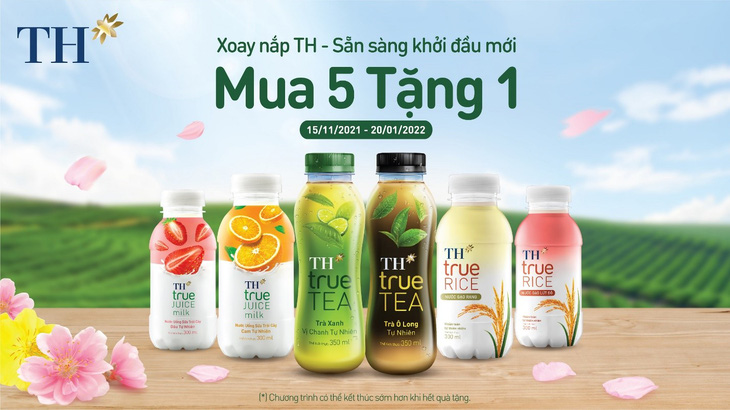 Xoay nắp TH - Sẵn sàng khởi đầu mới cùng loạt đồ uống hoàn toàn từ thiên nhiên - Ảnh 1.