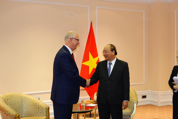 Chủ tịch nước Nguyễn Xuân Phúc gặp lãnh đạo các doanh nghiệp Nga - Ảnh 2.