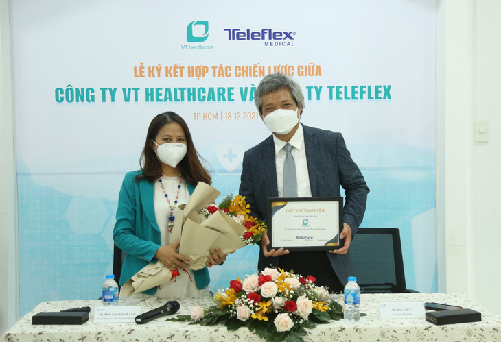VT healthcare ký kết hợp tác chiến lược với Teleflex - Ảnh 1.