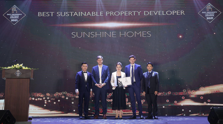 Sunshine Homes giành nhiều giải thưởng tại Dot Property Vietnam Awards 2021 - Ảnh 1.