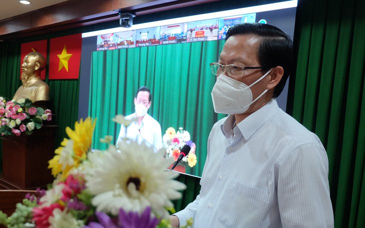Chủ tịch Phan Văn Mãi: TP.HCM đã chỉ đạo rà soát việc chi tiêu phòng chống dịch