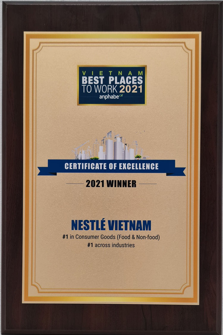 Nestlé Việt Nam được vinh danh Nơi Làm Việc Tốt Nhất - Ảnh 2.