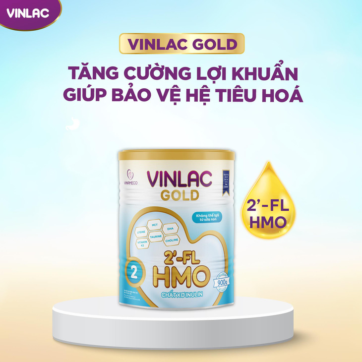 Vinlac Gold mới - Bổ sung HMO bảo vệ tiêu hệ hóa tăng cường hấp thu - Ảnh 3.